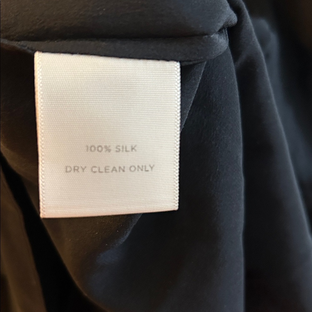 Cuyana Silk Bow Blouse - Picture 6 of 6